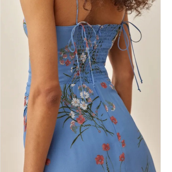 Reformation floral mini strap dress (Made in US) - Picture 2 of 5